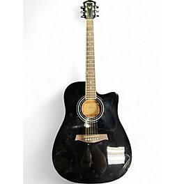 Used Ibanez V70CE Black Acoustic Electric Guitar