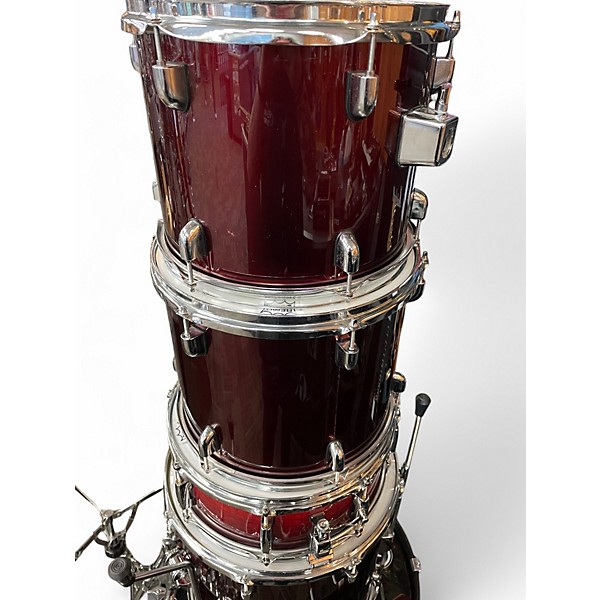 Used PDP by DW 5 Piece encore  ruby red Drum Kit
