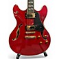 Used Washburn HB35 Red Hollow Body Electric Guitar