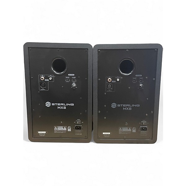 Used Sterling Audio MX8 Pair Powered Monitor
