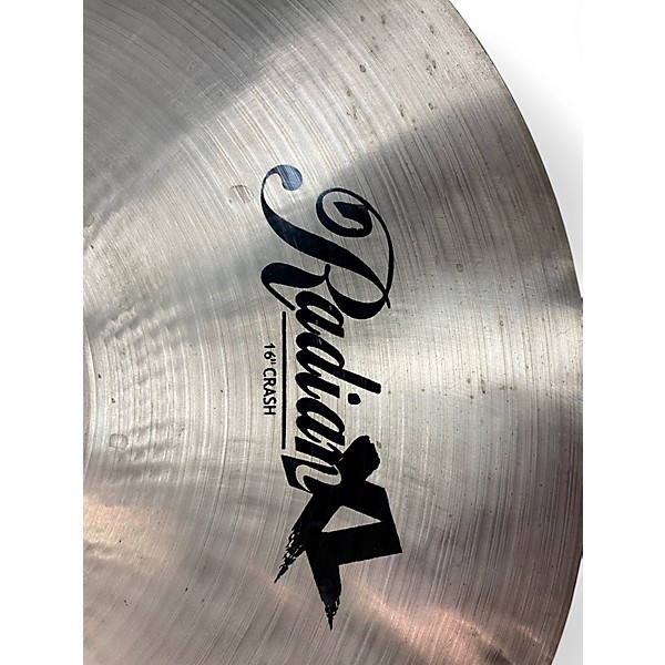 Used Radian Xl 16in CRASH Cymbal