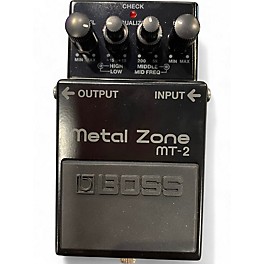 Used BOSS MT2 3A Effect Pedal