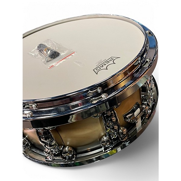 Used dialtune 6.5X14 MAPLE SNARE Natural Drum