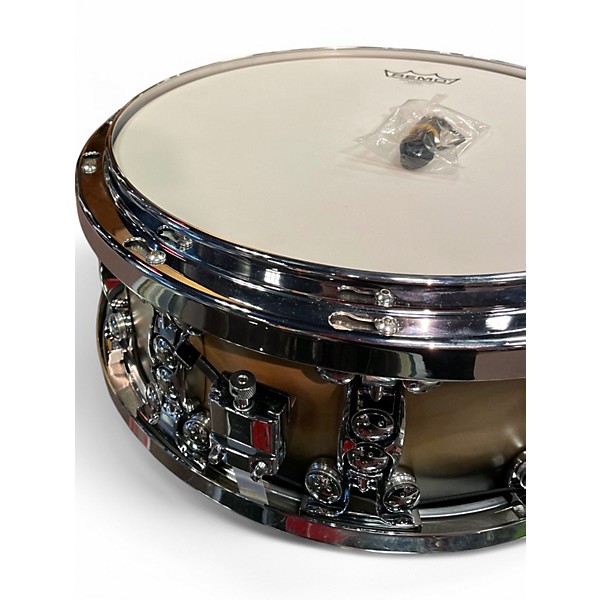 Used dialtune 6.5X14 MAPLE SNARE Natural Drum