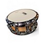 Used dialtune 6.5X14 MAPLE SNARE Natural Drum