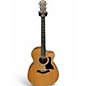 Used Taylor 114CE Natural Acoustic Electric Guitar thumbnail