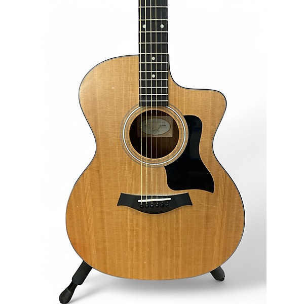 Used Taylor 114CE Natural Acoustic Electric Guitar