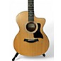 Used Taylor 114CE Natural Acoustic Electric Guitar