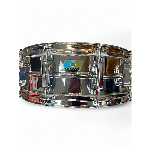 Used Ludwig 5X14 Supraphonic Snare Chrome Drum
