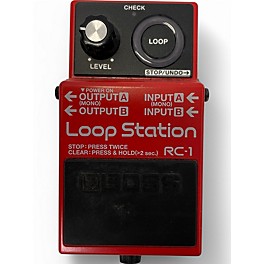 Used BOSS RC1 Loop Station Pedal