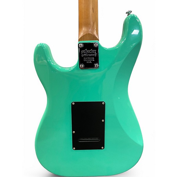 Used Schecter Guitar Research Nick Johnston Traditional Mint Green Solid Body Electric Guitar