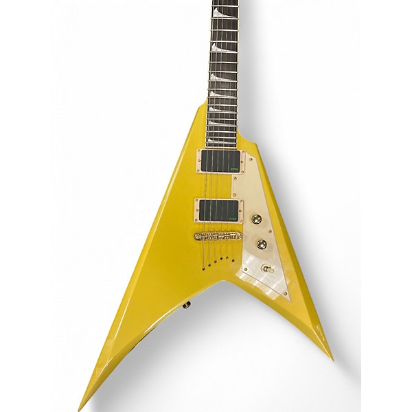 Used ESP LTD KIRK HAMMETT KHV Gold Solid Body Electric Guitar