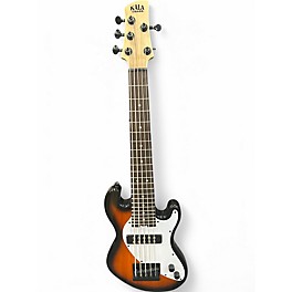 Used Kala Ubass SB5 Tobacco Burst Electric Bass Guitar