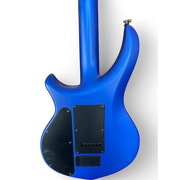 Used Sterling by Music Man MAJESTY Blue Solid Body Electric Guitar