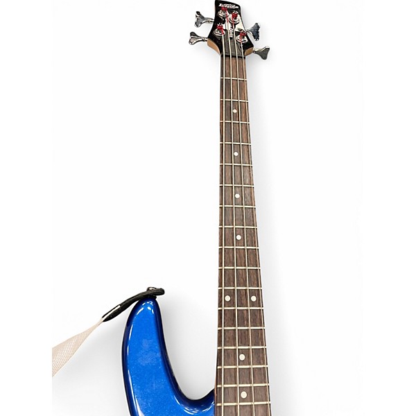 Used Ibanez GSRM20 Mikro Short Scale Metallic Blue Electric Bass Guitar