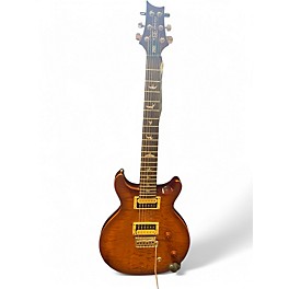 Used PRS Carlos Santana Signature SE QUILTED AMBER Solid Body Electric Guitar