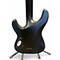 Used Schecter Guitar Research Damien Platinum Satin Black Solid Body Electric Guitar