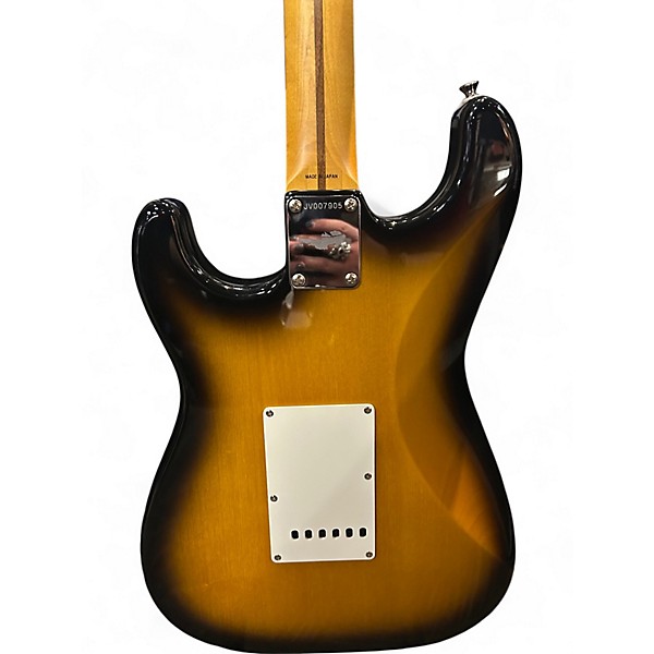 Used 2024 Fender JV Modified '50s 2 Tone Sunburst Solid Body Electric Guitar