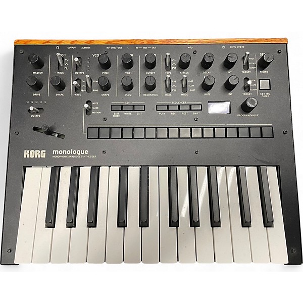 Used KORG monologue Synthesizer