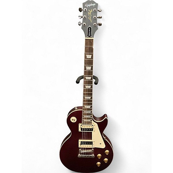 Used 2020s Epiphone Les Paul Traditional Pro IV Wine Solid Body Electric Guitar,New Products : American Fashion Style Bags On Sale