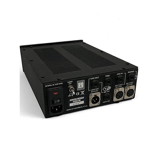 Used Avalon V5 Pure Class A Mono Channel Strip