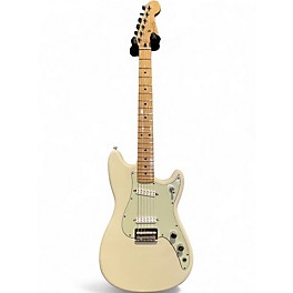 Used Fender Duo Sonic White Solid Body Electric Guitar