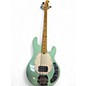 Used Sterling by Music Man Sub 4 Seafoam Green Electric Bass Guitar thumbnail