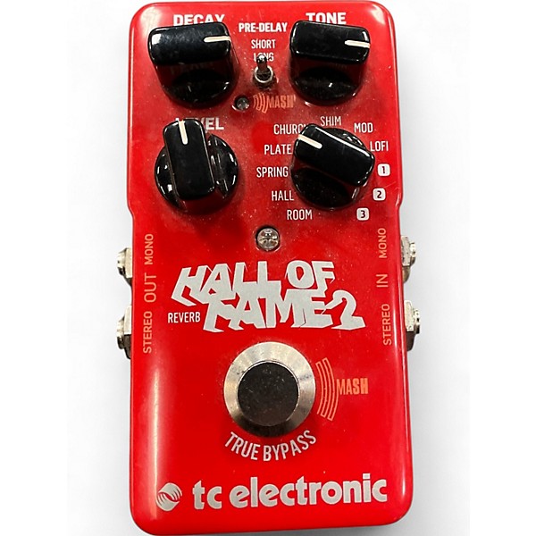 Used TC Electronic Hall Of Fame 2 Reverb Effect Pedal