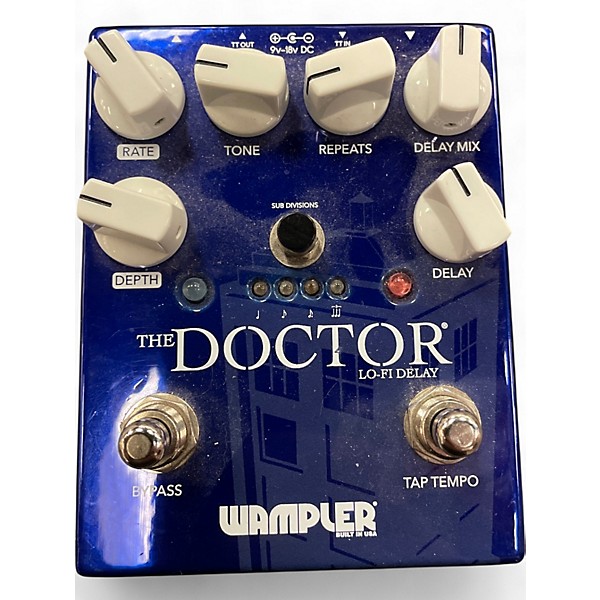 Used Wampler The Doctor Lo-fi Delay Effect Pedal