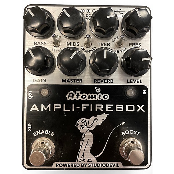 Used Studio Devil Atomic Ampli-Firebox Guitar Preamp