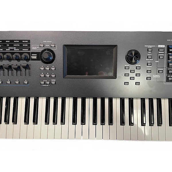 Used Yamaha Montage 6 61 Key Synthesizer