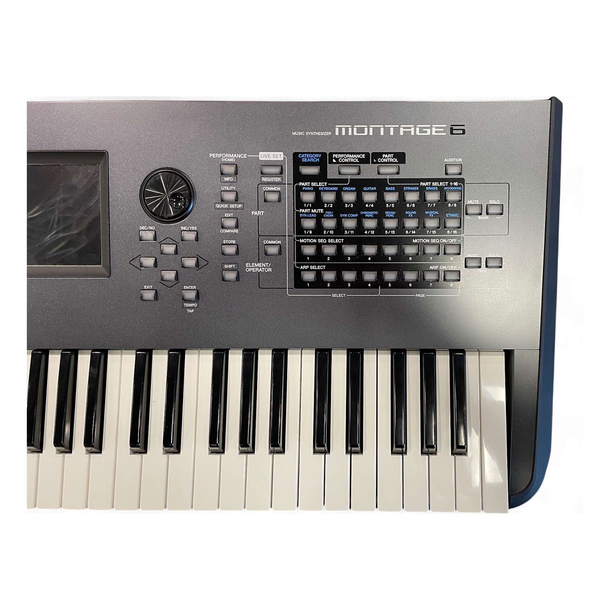Used Yamaha Montage 6 61 Key Synthesizer | Guitar Center
