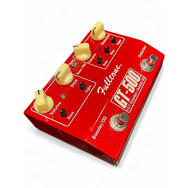 Used Fulltone GT500 Distortion Boost Effect Pedal