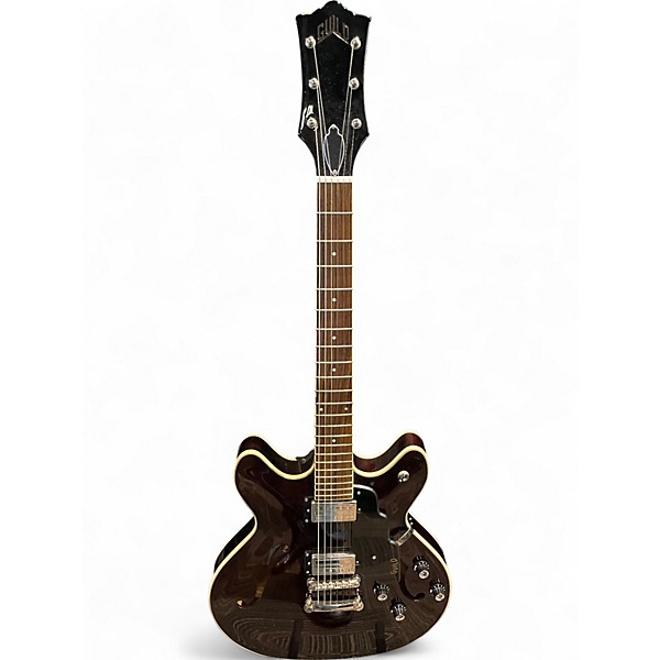 Used Guild STARFIRE SF-1DC/VWN BLACK Hollow Body Electric Guitar