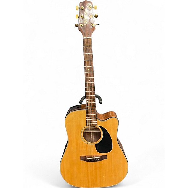 Used Takamine EG340SC Natural Acoustic Electric Guitar