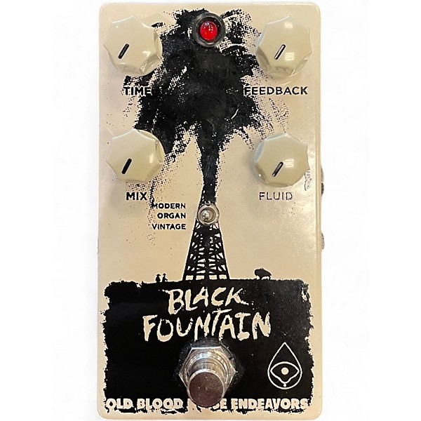 Used Old Blood Noise Endeavors Black fountain Effect Pedal