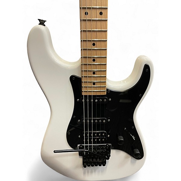 Used Jackson Adrian Smith Signature White Solid Body Electric Guitar