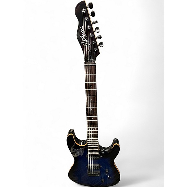 Used Chapman ML1 MODERN TRANS BLUE Solid Body Electric Guitar