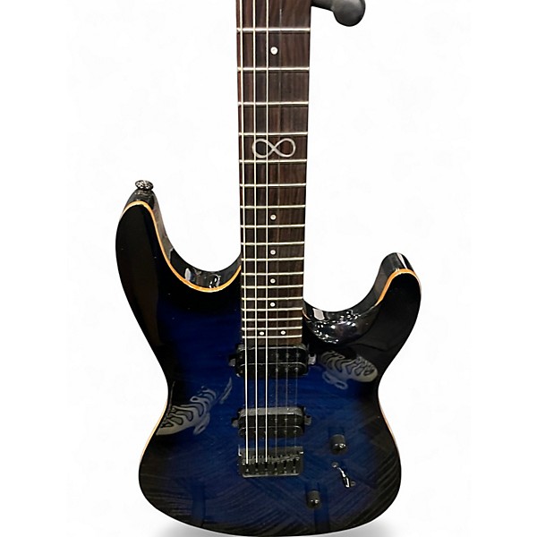 Used Chapman ML1 MODERN TRANS BLUE Solid Body Electric Guitar