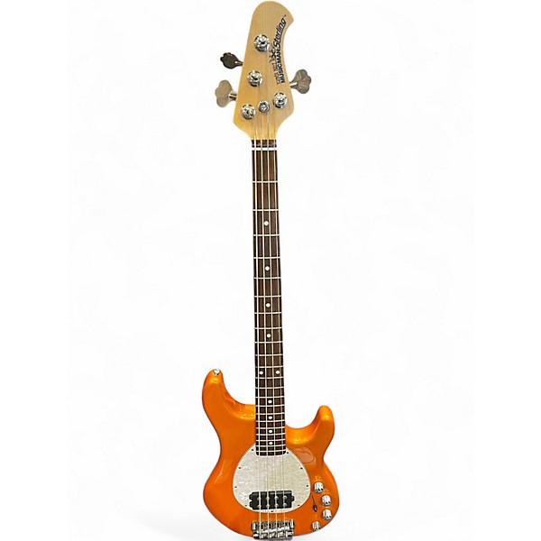 Used Ernie Ball Music Man Sterling 4 String Burnt Orange Electric Bass Guitar