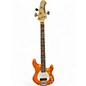 Used Ernie Ball Music Man Sterling 4 String Burnt Orange Electric Bass Guitar thumbnail