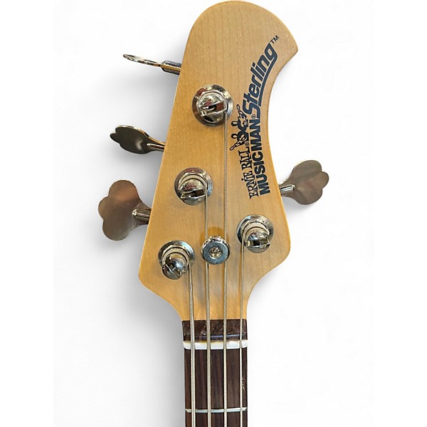 Used Ernie Ball Music Man Sterling 4 String Burnt Orange Electric Bass Guitar