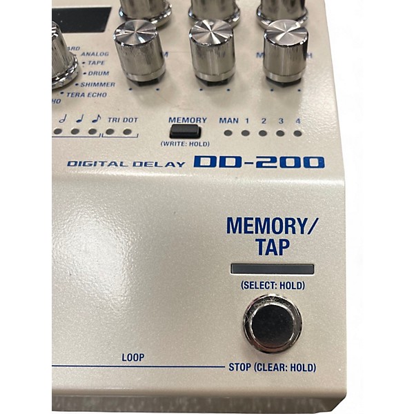 Used BOSS DD200 Digital Delay Effect Pedal