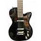 Used Silvertone 1303/U2 Reissue Black Solid Body Electric Guitar