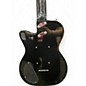Used Silvertone 1303/U2 Reissue Black Solid Body Electric Guitar