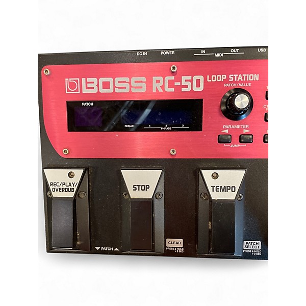 Used BOSS Used BOSS RC50 Loop Station Pedal | Guitar Center