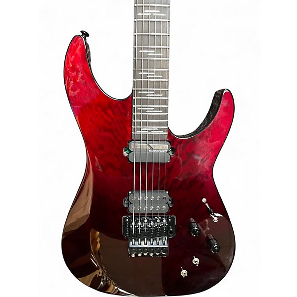 Used Schecter Guitar Research Reaper 6 FR S Elite Blood Burst Solid Body Electric Guitar