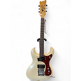 Used Mosrite RG66 PEARL WHITE Solid Body Electric Guitar