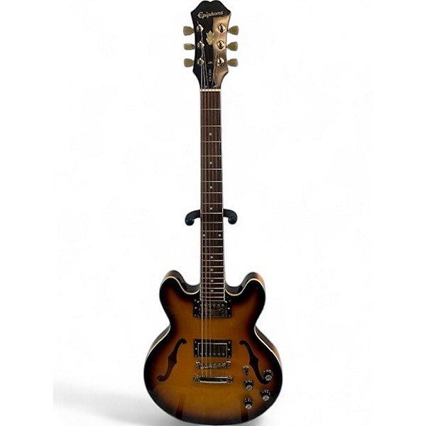 Used Epiphone ES339 2 Tone Sunburst Hollow Body Electric Guitar