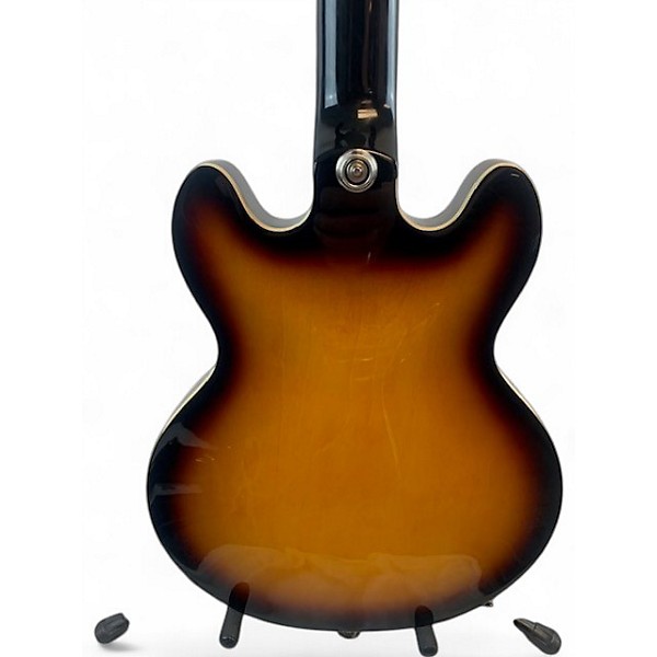 Used Epiphone ES339 2 Tone Sunburst Hollow Body Electric Guitar